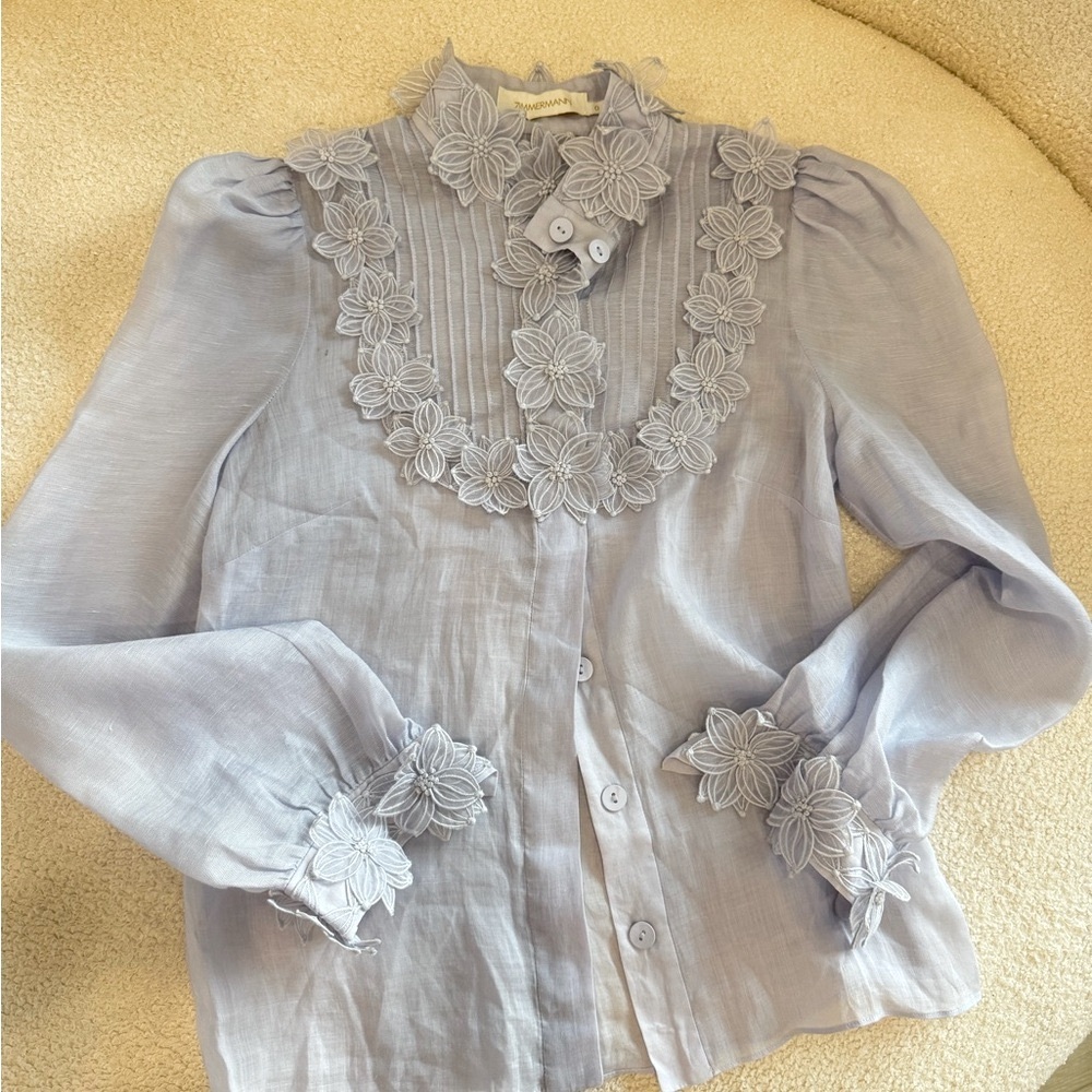 Zimmerman Lovestruck Periwinkle blouse